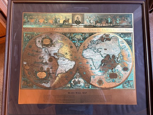 Blaeu wall map