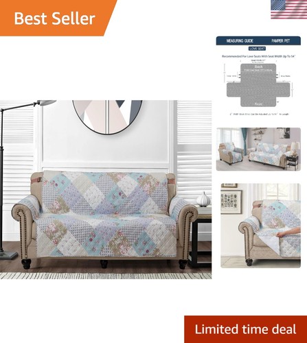 Couch slipcover quilted - slipcover,