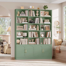 Tall Bookcase 7 Tier Storage