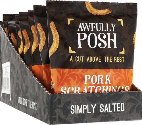 Premium pork scratchings - premium,