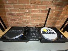2 x Technics 1210 Mk7 1 x Allen & Heath DJ Mixer