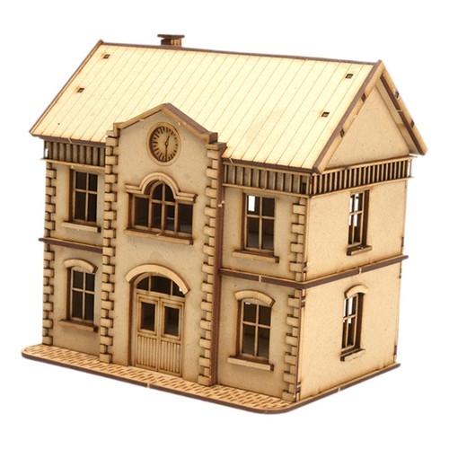 European building model 72 - building, 1:72