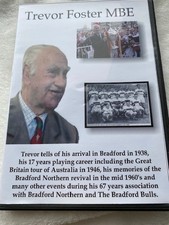 Bradford Northern/Bulls Trevor Foster MBE Legend unique DVD
