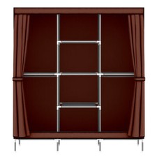 Large Fabric Canvas Wardrobe
