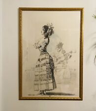 Large (98x68cm) Francisco Goya Print Girl listening to a guitar Museo Del Prado