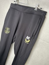 Everton FC Tracksuit Bottoms Mens Medium Castore Black  2022/23 Team Staff Issue