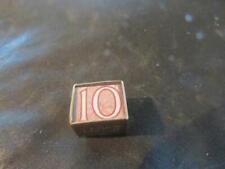 Lovely Vintage 9ct Gold Ten Shilling Note Charm/Pendant ,Lon1965