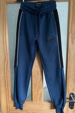 Unisex McKenzie Tracksuit Bottoms Size XS Blue & Black