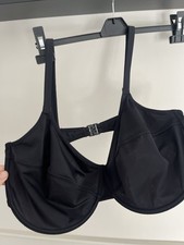 Black bikini top BNWT 18DD/E