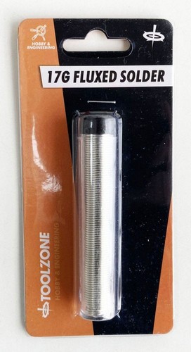Fluxed solder lead free - lead, 17g