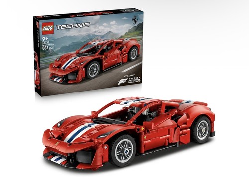 Lego technic ferrari 488 - technic, pista