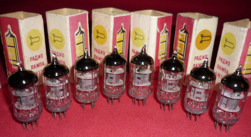 8pcs 6j1p 6ж1п - 8pcs., /