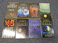 James Herbert Bundle - 8x Paperback Books - Good Condition