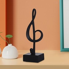 Modern Music Note Figurine