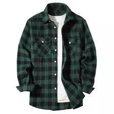 Mens Flannel Shirt Tartan