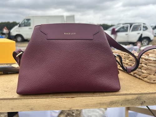 Radley burgundy leather - burgundy, cross