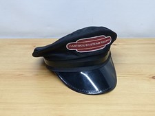 Vintage Dartmouth Steam Railway Train Drivers Hat - Adult Size 