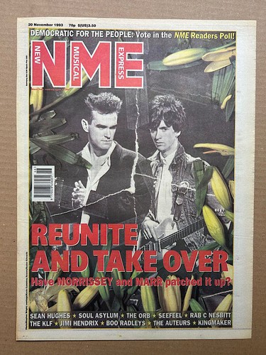 Smiths 1993 nme cover - smiths,