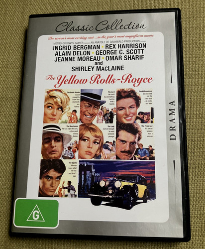 The yellow rolls - yellow, dvd