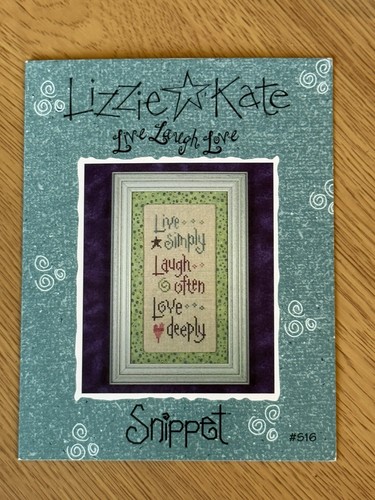 Lizzie kate cross stitch chart - kate,