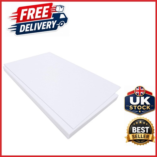 Stiff white felt - white, fabric