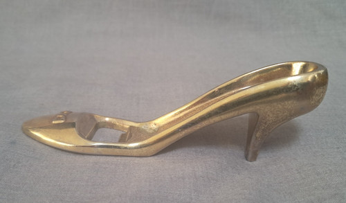 Vintage brass coloured ladies - brass,