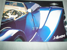 Morgan Aero 8 range brochure 2002