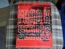 Ford K Series Truck Parts List