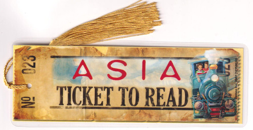 Asia bookmark china japan - bookmark,