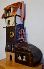 ✨HANDMADE VINTAGE DOLLS HOUSE ✨ WOODEN FURNITURE, DOLLS & ACCESSORIES COLLECTORS