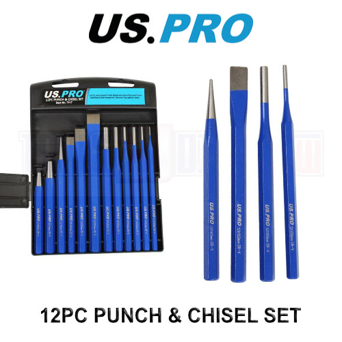 Pro tools 12pc - tools, punch