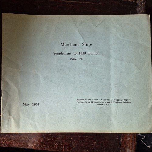 Merchant ships 1961 - merchant, supplement