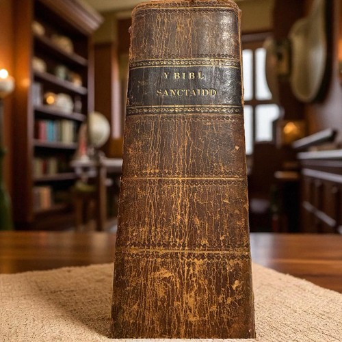 Antique welsh bible - antique, 1769