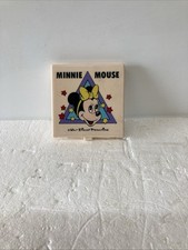Vintage Collectible Minnie Mouse Case With Mirror And Comb In It