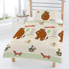 Gruffalos Child Junior Bed Duvet Cover And Pillowcase Kids Character Bedding