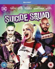 Suicide Squad Blu-Ray (2016) Will Smith, Ayer (DIR) cert 15 2 discs Great Value