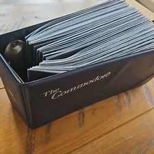 Thick Commodore Stamp Cover Album With Great Britain First Day FDC & Silk Covers