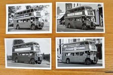 12 bus photos (5.5" x 3.5"): London Transport Leyland 7RT RTL class selection