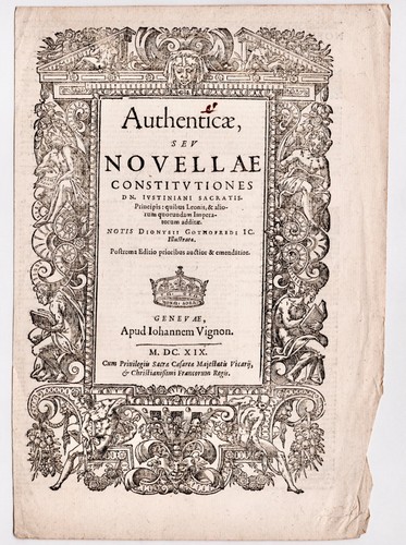 1619 godefroys justinian - 1619,