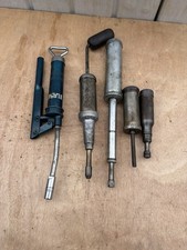 Vintage grease  guns, Tecalemit, Etc,for Classic Car Toolkits, Job Lot Of 5,