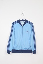 ADIDAS FIRST 70'S VINTAGE ATP TENNIS TRACKSUIT TOP JACKET,RETRO,SIZE:MEDIUM