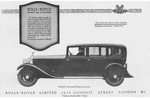 Rolls royce endorsed - royce, by