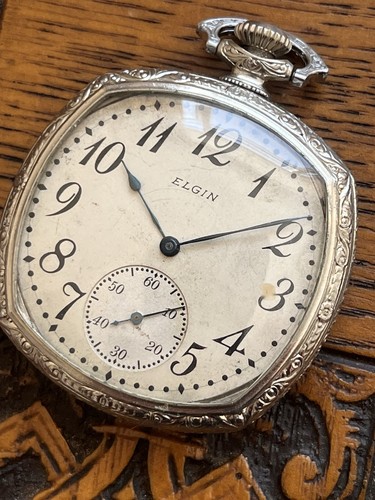 Elgin pocket watch art - elgin,