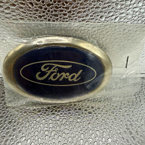 Ford oval logo - logo, silver