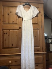 Tiffany rose Maternity Wedding Dress Size 10-12