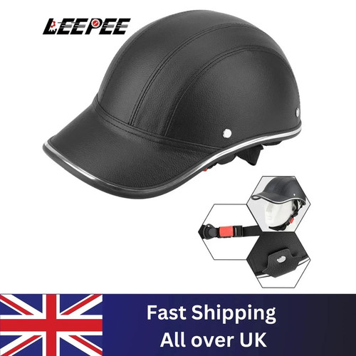 Baseball cap motorcycle helmet - motorcycle,