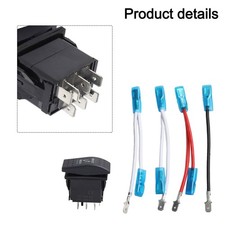 12V24V Blue LED Rocker Toggle