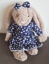 Navy Star Print Dress Fits