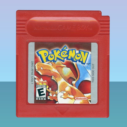 Pokemon red version game - version, boy