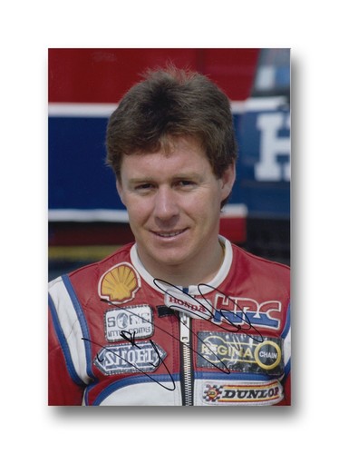 Wayne gardner hand signed 12x8 - wayne,